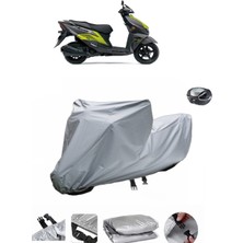 Wovex Suzuki Avenis 125  Su Geçirmez Motosiklet Brandası Arka Çanta Uyumlu