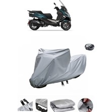 Wovex Piaggio Mp3 530 Exclusive  Su Geçirmez Motosiklet Brandası Arka Çanta Uyumlu