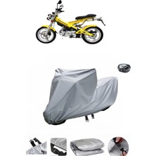 Wovex Mondial 125 Aggressive  Su Geçirmez Motosiklet Brandası Arka Çanta Uyumlu