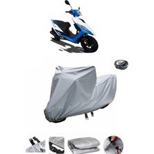 Wovex Apachi Alfa 50  Su Geçirmez Motosiklet Brandası Arka Çanta Uyumlu