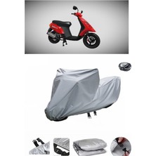 Wovex Piaggio Typhoone 80  Su Geçirmez Motosiklet Brandası Arka Çanta Uyumlu