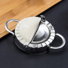 Lianghao Shopb Küçük Stil Dumpling Maker Araçları En Iyi Mutfak Araçları Paslanmaz Çelik Ravioli Kalıbı Hamur Pierogi Empanadas Pres Kalıp Mutfak Aksesuarları (Yurt Dışından)