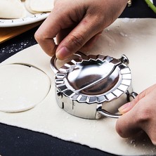 Lianghao Shopb Küçük Stil Dumpling Maker Araçları En Iyi Mutfak Araçları Paslanmaz Çelik Ravioli Kalıbı Hamur Pierogi Empanadas Pres Kalıp Mutfak Aksesuarları (Yurt Dışından)