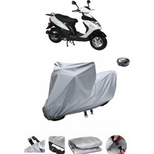 Wovex Rmg Moto Gusto Rapid 50  Su Geçirmez Motosiklet Brandası Arka Çanta Uyumlu