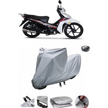 Wovex Rks Rodos 100  Su Geçirmez Motosiklet Brandası Arka Çanta Uyumlu