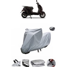 Wovex Falcon Techno 125 Efı  Su Geçirmez Motosiklet Brandası Arka Çanta Uyumlu