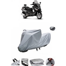 Wovex Piaggio X8 250 Premium  Su Geçirmez Motosiklet Brandası Arka Çanta Uyumlu