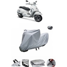 Wovex Vespa Gts 150 Abs  Su Geçirmez Motosiklet Brandası Arka Çanta Uyumlu