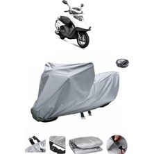 Wovex Yuki Active 50  Su Geçirmez Motosiklet Brandası Arka Çanta Uyumlu