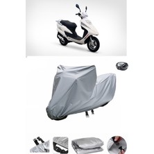 Wovex Asya Efsane Eco 100  Su Geçirmez Motosiklet Brandası Arka Çanta Uyumlu