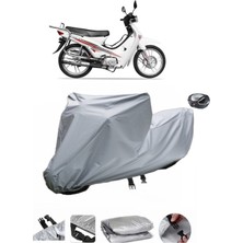 Wovex Yuki YK-100-7A Gusto  Su Geçirmez Motosiklet Brandası Arka Çanta Uyumlu