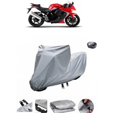 Wovex Hyosung Gt 250 R  Su Geçirmez Motosiklet Brandası Arka Çanta Uyumlu