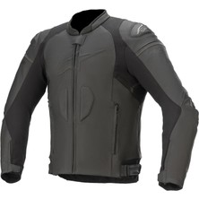 Alpinestars  Gp Plus R V3 Deri Korumalı Motosiklet Montu Siyah / Siyah