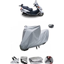 Wovex Dorado Akida Scooter 125  Su Geçirmez Motosiklet Brandası Arka Çanta Uyumlu