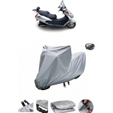 Wovex Dorado Akida Scooter 150  Su Geçirmez Motosiklet Brandası Arka Çanta Uyumlu