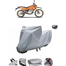 Wovex Motoran Cross XV-250  Su Geçirmez Motosiklet Brandası Arka Çanta Uyumlu