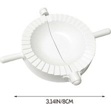 Lianghao Shopb M Tarzı Dumpling Seti Silikon Plastik Yapıcı Hamur Kesici Mantı Kalıbı Pie Ravioli Mutfak Hamur Işleri Aksesuarlar Kesme Aracı (Yurt Dışından)