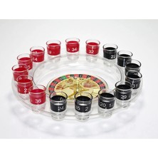 Ynt İthalat 16'li Shot Bardaklı Rulet Oyunu Şeffaf ALK2546