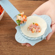 Lianghao Shopb Yeşil Stil Fırın Araçları Mantı Kalıbı Buğday Sapı Taşınabilir Mantı Yapıcı Cihazı Jiaozi Pierogi Kalıbı Mutfak Aksesuarları (Yurt Dışından)