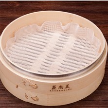 Lianghao Shopb 20CM Tarzı Silikon Buharlı Yemek Tabak Yuvarlak Mantı Matı Buharda Pişmiş Ekmekler Fırın Pastacılık Dim Sum Ağlı Pişirme Kılıfı (Yurt Dışından)