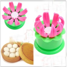 Lianghao Shopb Büyük Mavi Stil Mutfak Kendin Yap Hamur Pastası Mantı Yapıcı Çin Baozi Kalıbı Fırın ve Pastacılık Aracı Buharda Pişmiş Dolgulu Ekmek Yapım Kalıbı Ekmek Yapıcı 1 Adet (Yurt Dışından)