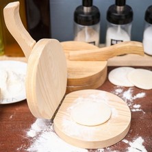 Lianghao Shopb No.3 Tarzı Ahşap Mantı Hamur Sıkacağı Mantı Kalıbı Hamur Sıkacağı Düz Taban Fırınlama Aracı Mutfak Gereçleri Mutfak Aksesuarları (Yurt Dışından)
