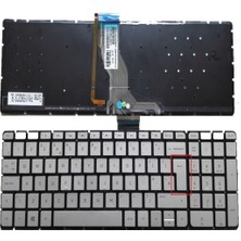 Afila Hp Envy M7-N Klavye (Silver - Tr) Işıklı - B.enter