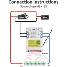 Tdt Lifepo4 16S 48V 40A Bms Balanslı