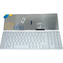 Afila Sony Vaio SVE1512, SVE15126CXP, SVE1512D4E Klavyesi (Beyaz Tr)