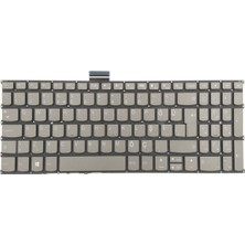 Afila Lenovo Ibm Yoga Slim 7-15 Notebook Klavyesi, Laptop Tuş Takımı (Füme Siyah, Kül Rengi TR)
