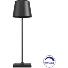 Braytron BK06-00081-BRY Tower 3W 3000K Günışığı Siyah Renk IP44  LED Masa Lambası