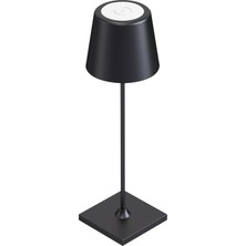 Braytron BK06-00081-BRY Tower 3W 3000K Günışığı Siyah Renk IP44  LED Masa Lambası