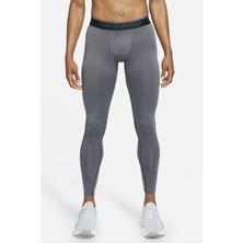 Nike Pro Men's Leggins Tights Dri-Fit Grey Gri Erkek Taytı