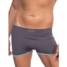 Miraxx ETSDVFH3452  Dikişsiz Terletmeyen Soft Yumuşak Erkek Boxer Gri