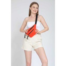 Street Bag West Düz Renk Su Geçirmez Bel Çantası Günlük Seyahat Kullanım Rahat Kol Askılıklı