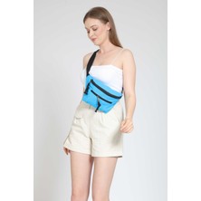 Street Bag West Düz Renk Su Geçirmez Bel Çantası Günlük Seyahat Kullanım Rahat Kol Askılıklı