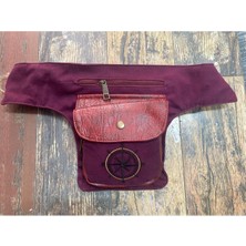 Street Bag Pusula Nakışlı Çok Cepli Günlük Seyehat Bel Çantası