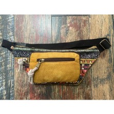 Street Bag Etnik Otantik 3 Gözlü Bel Çantası Unisex Renkli Omuz ve Bel Çantası