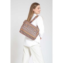 Street Bag Kadın Etnik Otantik Bohem Omuz Çantası El Çantası Çıkarılabilir Uzatma Askılı