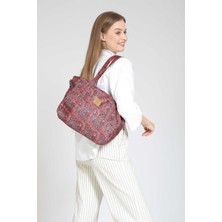Street Bag Kadın Etnik Otantik Bohem Omuz Çantası El Çantası Çıkarılabilir Uzatma Askılı