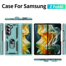 PLZ Shop Samsung Galaxy Z Fold6 5g Için Tpu + Pc Telefon Kılıfı (Yurt Dışından)