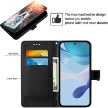 PLZ Shop Samsung Galaxy Z Fold6 Için Düz Dokuma Pu Kılıf (Yurt Dışından)