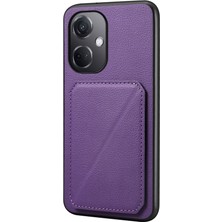 PLZ Shop Oppo K11 / Oneplus Nord Ce 3 5g Için Kart Tutucu Pu Kılıf (Yurt Dışından)