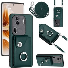 PLZ Shop Oppo RENO11 Pro Global Için Crossbody Kart Çantası Kılıfı (Yurt Dışından)