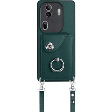 PLZ Shop Oppo RENO11 Pro Global Için Crossbody Kart Çantası Kılıfı (Yurt Dışından)