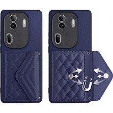 PLZ Shop Oppo RENO11 Pro Global Için Eşkenar Dörtgen Dokulu Kılıf (Yurt Dışından)