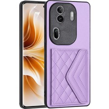 PLZ Shop Oppo RENO11 Pro Global Için Eşkenar Dörtgen Dokulu Kılıf (Yurt Dışından)