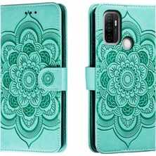 PLZ Shop Oppo A53 2020 Için Mandala Pu Kılıf (Yurt Dışından)