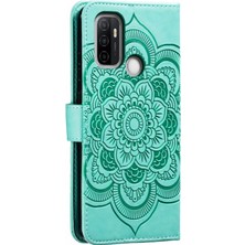 PLZ Shop Oppo A53 2020 Için Mandala Pu Kılıf (Yurt Dışından)