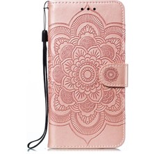 PLZ Shop Oppo RENO10 5g Global Için Mandala Pu Kılıf (Yurt Dışından)